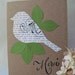 Little French Bird Thank You Note