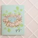 Joyful Nest Handmade Greeting Card - perfect for a baby, new home, birthday - collage, nest, eggs, joy