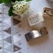 Vintage Swedish Linens: Geometric Grey