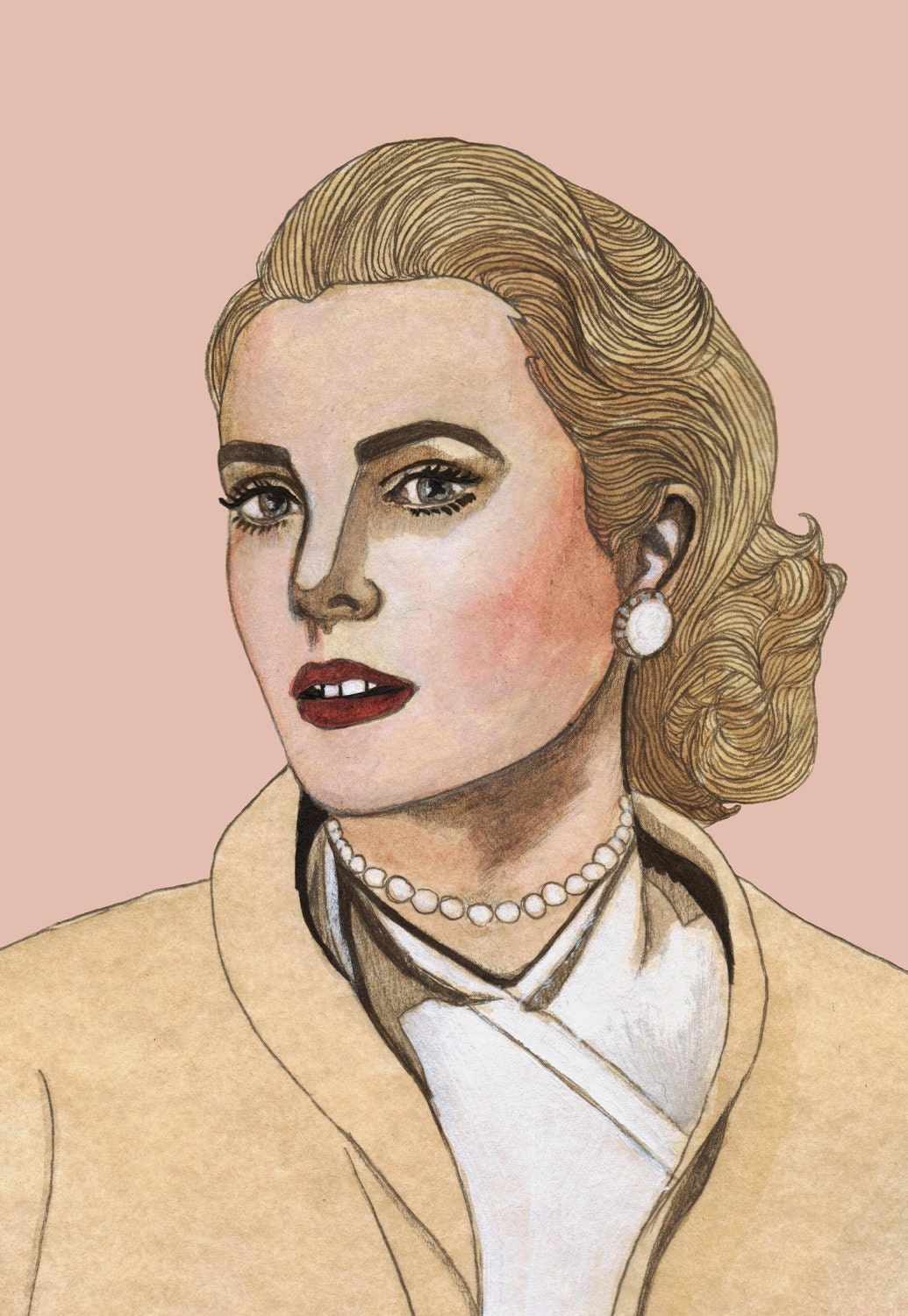 Grace Kelly... A4 matte print