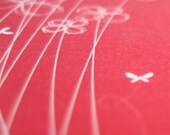 FLOWERS sticky note pad