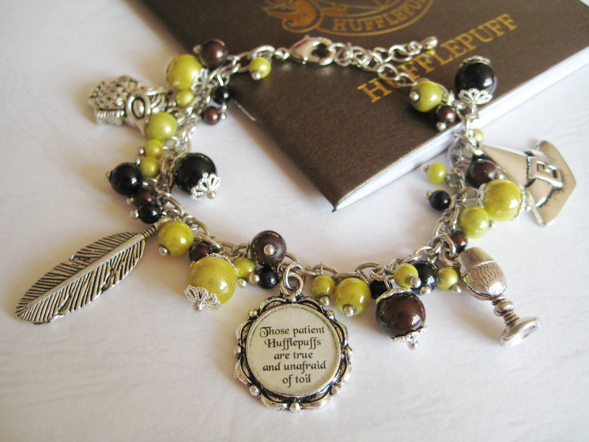 Charm Bracelet (Yellow Badger House)