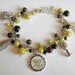Charm Bracelet (Yellow Badger House)