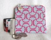 Coin Purse, Gadget Case, Cosmetic Pouch, Mother's Day Gift - Zippered, Padded, Lined
