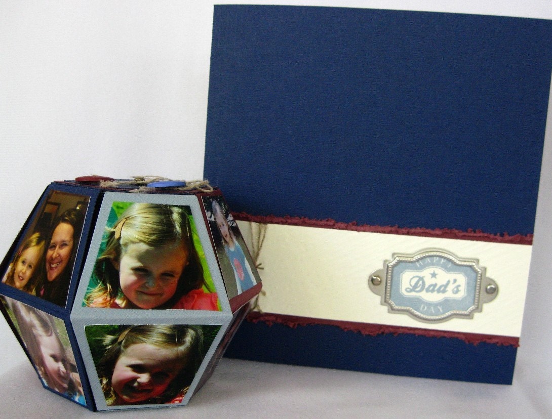 PopUp Photo Ball with Card   Custom Handmade for Any Occasion