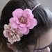 Sweet Pink Daisies Paper Mache Headband