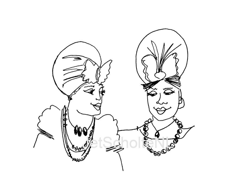 two women chatting