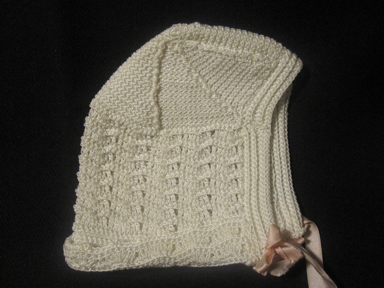 Vintage Handmade Baby Bonnet