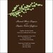 Berry Branch Wedding Invitation - Quantity 25 with Matching Envelopes