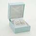 Earrings Studs , Khao-Lak Post Earrings, White Porcelain Flowers- Free Gift Wrapping