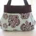Temple Flowers Pleated Bag