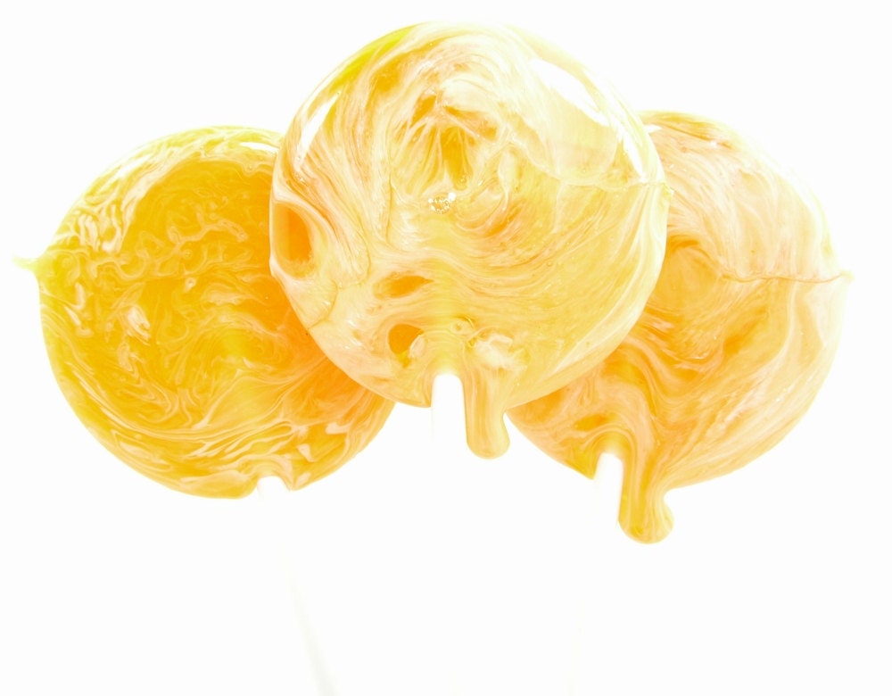 Vanilla Orange - Cremesicle Lollipop - handmade candy for childrens events