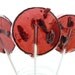 Bacchus Lollipops - Cherry Merlot with cracked black pepper - Featured in Rachel Ray magazine