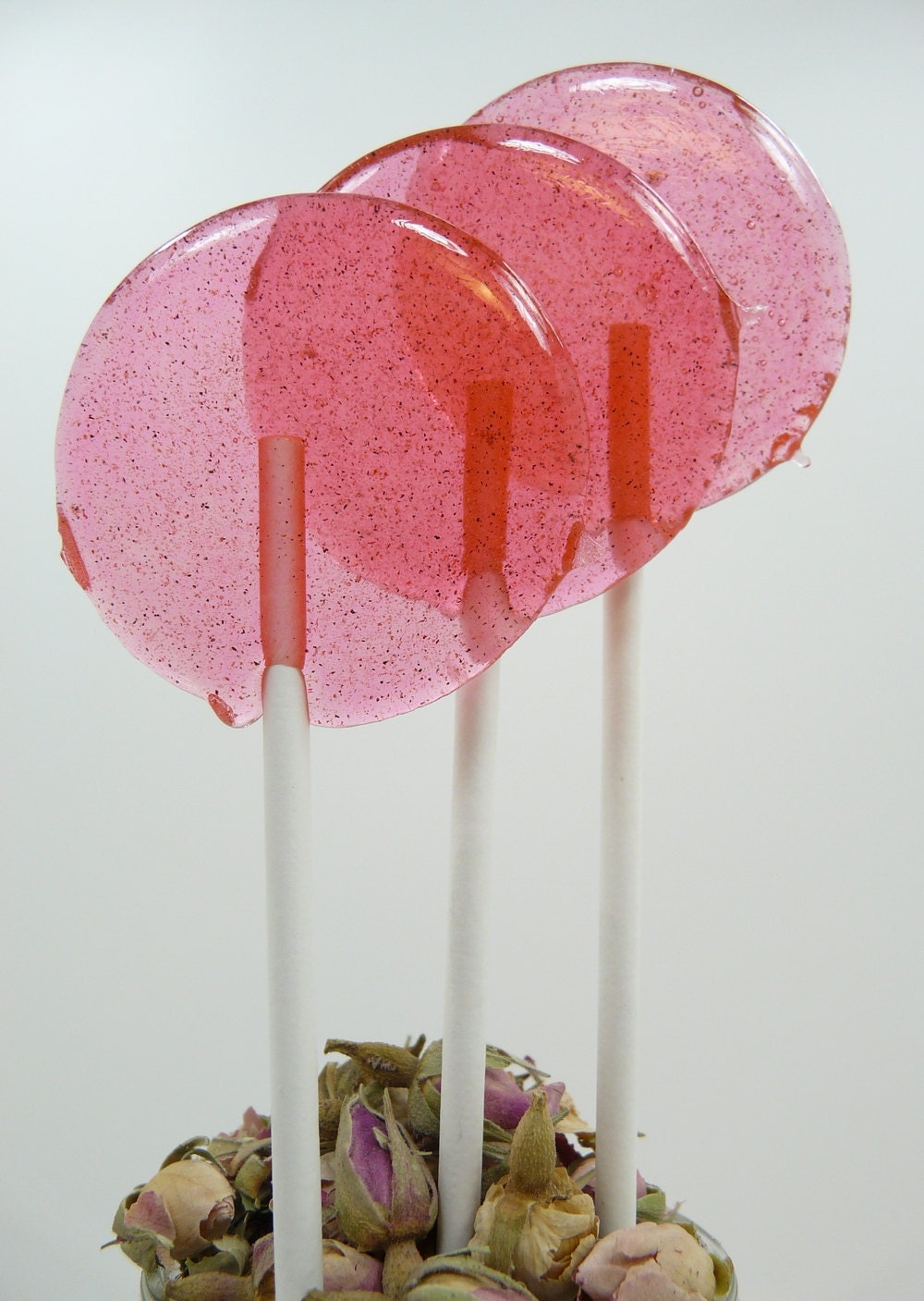 Honey Rosewater Cardamom - Lollipop - pretty and perfect for Mothers Day