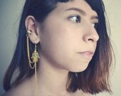 Gold Hamsa Ear Cuff