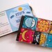 Magnets - Celestial - Set of Six 1 Inch Square Strong Magnets