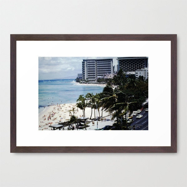 Mom and Dad's 1973 Hawaiian Vacation 11x14 Color Film Print