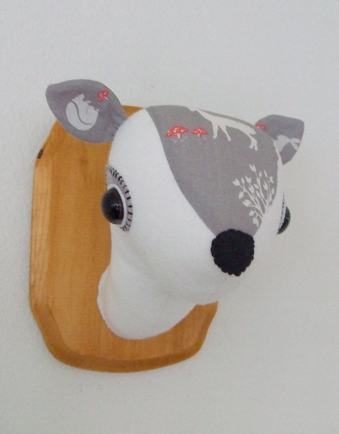 Faux Taxidermy - Grey Doe