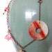 Sunset Necklace--Agate Donut Slice, Cherry Quartz, Mixed Gemstones, Copper, Desert Sunset