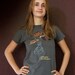 Vday 2010 Charity Artistic Organic Tshirt for North County African American Women's Association