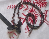 Black Rhapsody Vintage Monoclue Necklace
