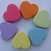 Heart Chalk: Set of Six