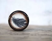 Feather Pill Box -  gift - Gift Box