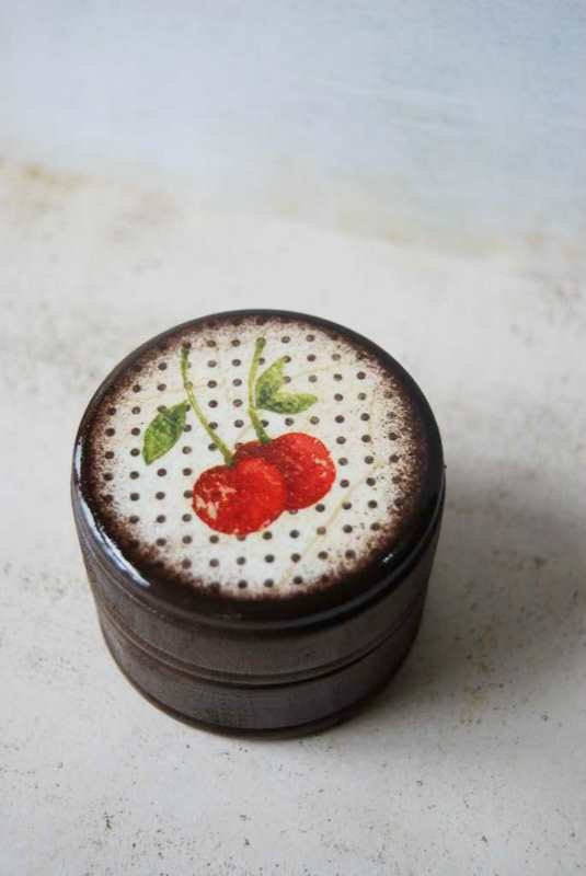 Sweet Cherries Powder Box