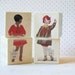 Fashion Dolls - Large Building Blocks Set Of 4