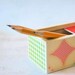 Colorful Quilt Pencil Box