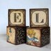 Personalized Large Building Blocks - Set Of 4
