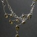 Artisan Handmade 925 Sterling Silver Gemstone Bridal Bridesmaid wedding gift Jewelry Citrine Semiprecious Golden Yellow Necklace
