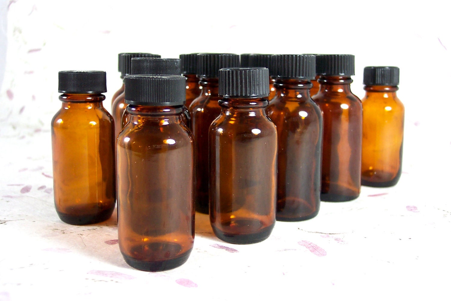 Amber Glass Bottles