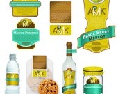 Custom Wedding Wraps, Tags and Labels