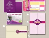 theSvetlana Passport and Boarding Pass Style Invitation