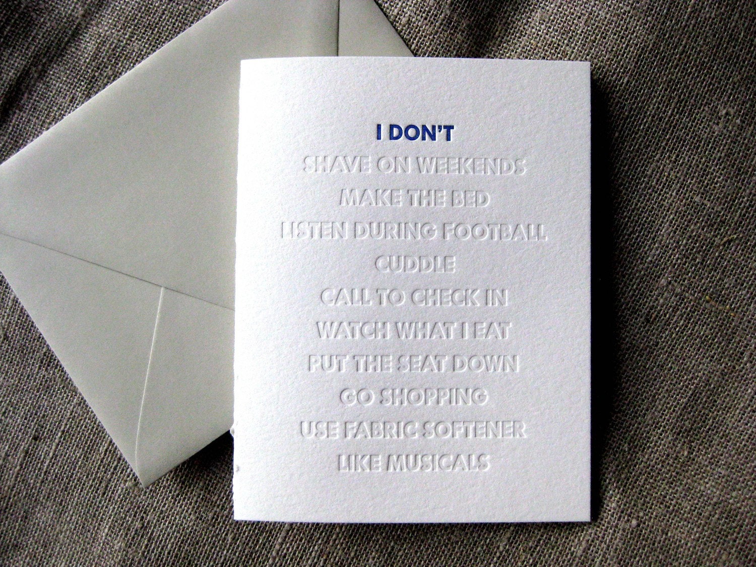I Do Card