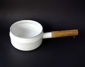 Finel Sauce Pan or Saucier Designed by Seppo Mallat in White