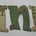 Camo Baby Nursery Handpainted Wall letters Hunting Outdoor Theme with Buck, Doe and Ducks
