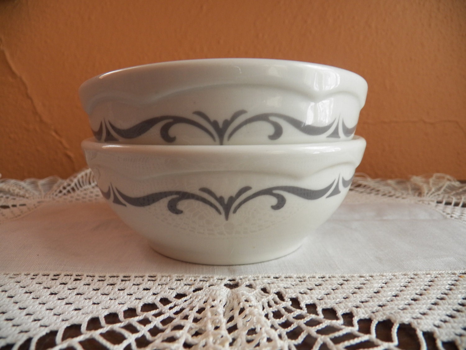 Vintage Restaurant Ware Bowls by Jackson China - Set of 2