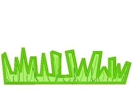 Grass applique