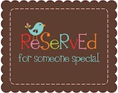 Reserved listing for mnteraof3