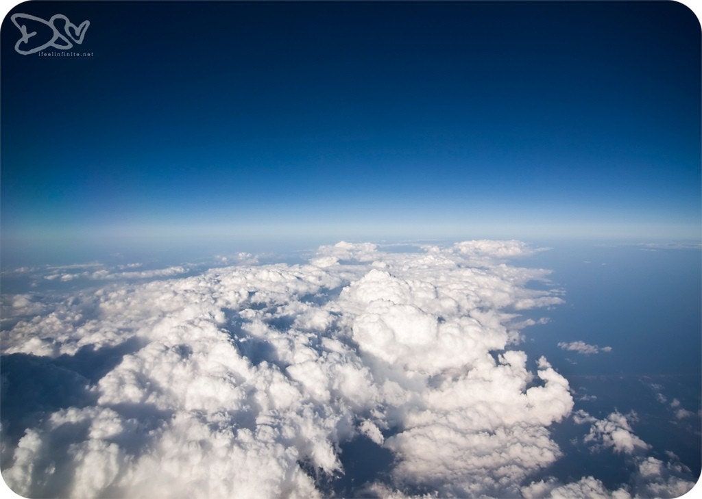 Sky Blue Sky - Fine Art Print - 8x10