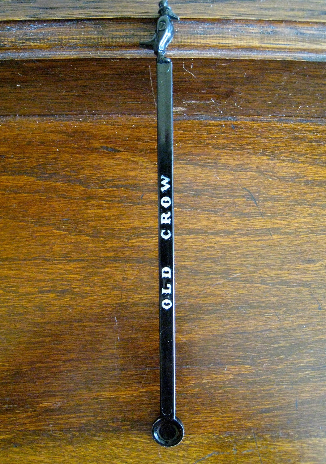 Vintage Swizzle Stick or Drink Stirrer, Old Crow Kentucky Whiskey