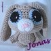 Amigurumi Baby Bunny Jonas PDF crochet pattern