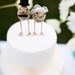 Love Bird 'Bride and Groom' Cake Toppers