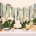 6.5ft Fabric Party Garland: Seafoam
