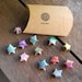 Origami Star Magnets (pack of 12) - customised colours