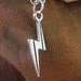Harry Potter Lightning Bolt Scar Necklace in Silver