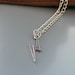 Harry Potter Lightning Bolt Scar Necklace in Silver