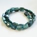 Natural Faceted Green Kyanite Rectangle Shaped Beads AA 8 Inch Strand/This Is Not A Necklace